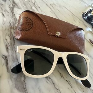 Ray Ban White Sunglasses